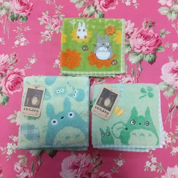 이웃집 토토로 타월 손수건 3장 세트 1