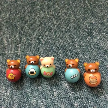 리락쿠마 피규어 5개 세트