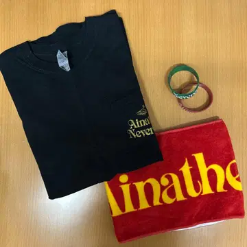 아이나 지 엔드 티셔츠 타월 러버밴드 생일 굿즈 비공식