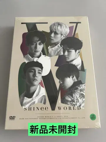 미개봉 새상품 SHINee World V In Seoul 한정판 DVD