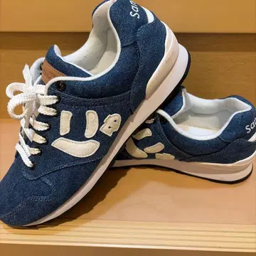 새상품급 SANGACIO 뉴즈 데님 스니커즈 27cm