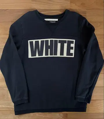 화이트 마운티니어링 로고 맨투맨 일본제 맨투맨 트레이닝복