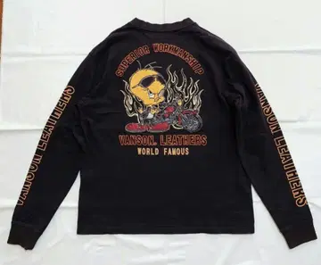 VANSON x LOONEY TUNES 론T 자수 긴팔 사이즈 XXL