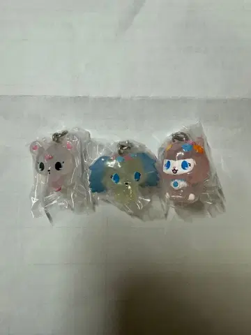 가챠 주얼펫 메지루시 액세서리 3종 세트