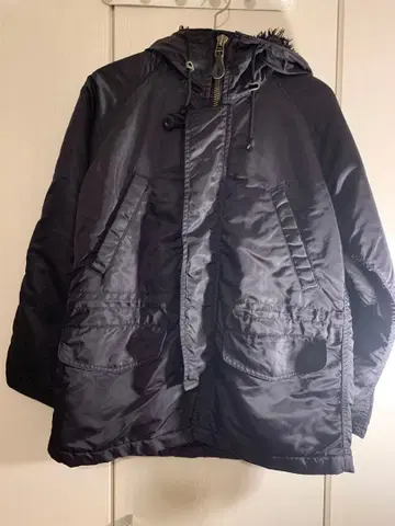 주카 zucca 후드 부착 자켓 블랙