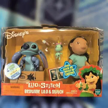 디즈니 베드타임 릴로 & 스티치 피규어 세트