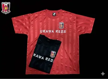 우라와 레즈 시마무라 콜라보 T셔츠 2점 세트 LL 빨간색 블랙