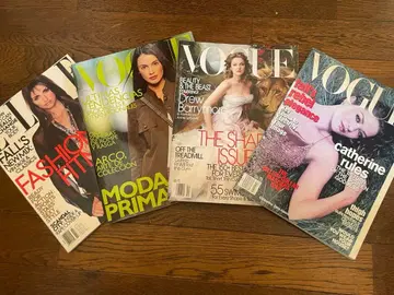 보그 잡지 세트 2000-2005년 양장