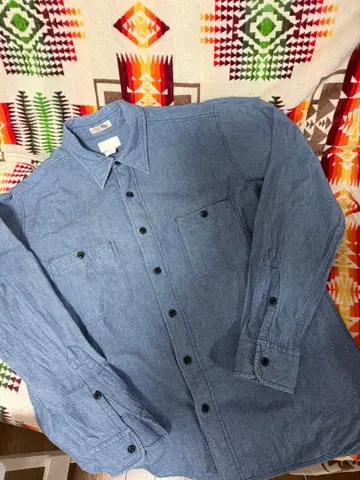 Bule Water Made for REGATTA 샴브레이 셔츠