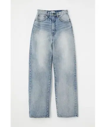 MOUSSY 라이트 블루 스트레이트 데님