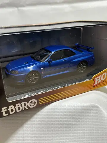EBBRO 닛산 스카이라인 GT-R(R34) V-spec II