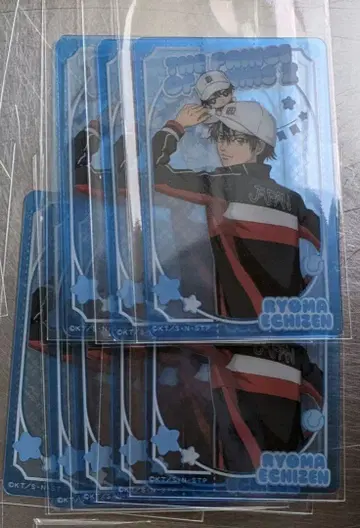 점프 페스타 신 테니스의 왕자님 쇼와노트 클리어 카드 료마 x 8