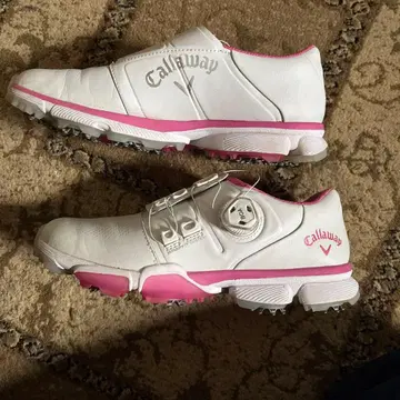 Callaway 골프화 화이트/핑크