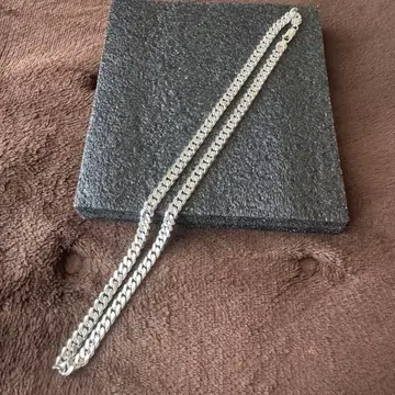 스털링 실버 925 6면 컷 키헤이 50cm 45g 각인 있음