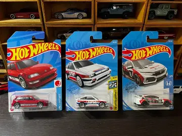 핫휠 혼다 미니카 3대 세트