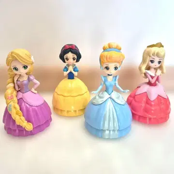 프린세스 피규어 세트 4체