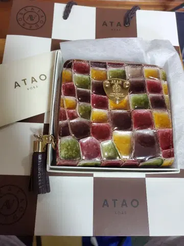 최종 가격 ATAO 멀티 컬러 접이식 지갑 메리비트로
