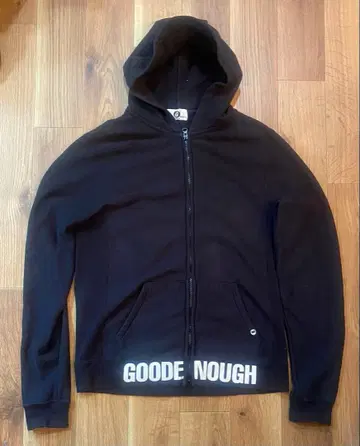 2012년/굿이너프 리브 로고 집업 후드티 블랙 M