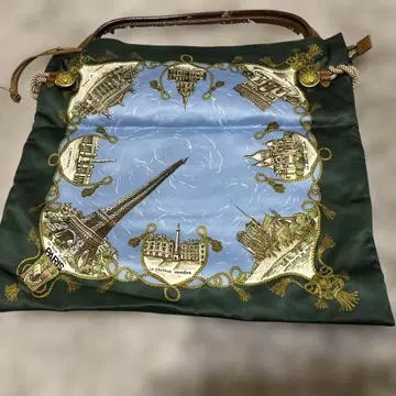 TOPKAPI TREASURE 스카프 패턴 토트백
