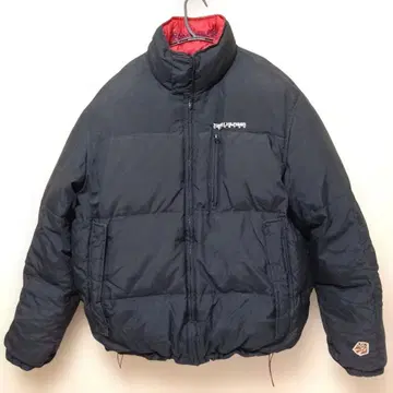 90s 타미힐피거 나일론 리버서블 다운 자켓