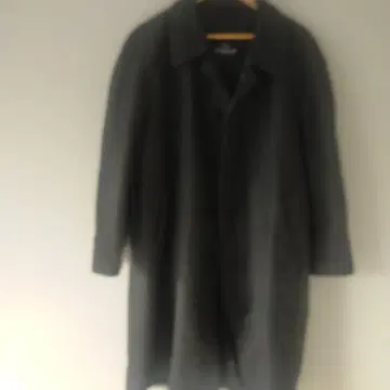 새상품급 Lombard 스텐카라 코트 차콜 그레이