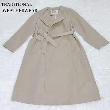 TRADITIONAL WEATHERWEAR 베이지 롱 코트 34