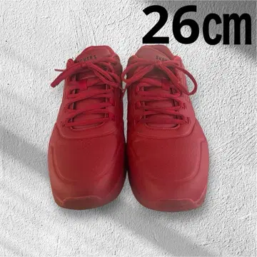 SKECHERS A ir C ooled 에어 쿠션 26cm 레드