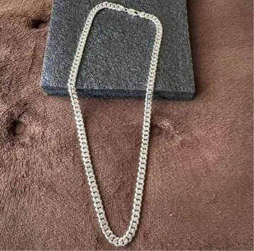 스털링 실버 925 6면 컷 키헤이 55cm 49g 각인 있음