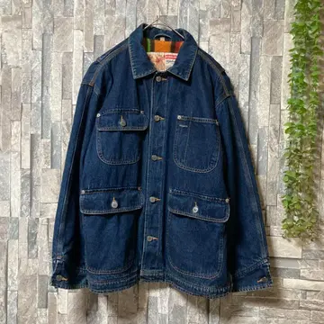 Y2K [ EL JOHN ] 엘르존 스톰 자켓 데님 보아 (M)