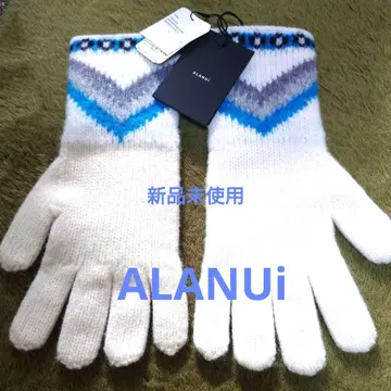 ALANUI 장갑 화이트 아이스 멀티 새상품
