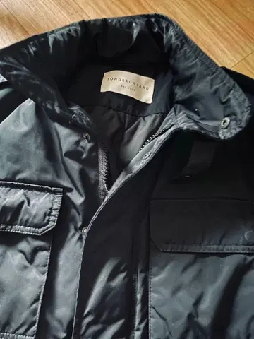 TOMORROWLAND 블랙 나일론 자켓