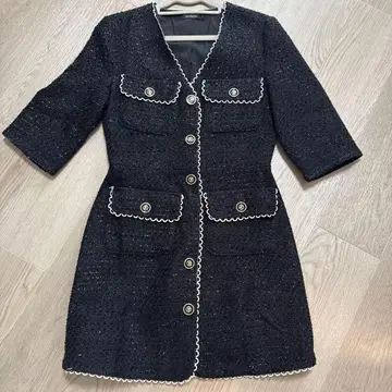 Saturday Club 트위드 원피스