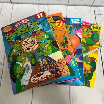 뮤턴트 터틀즈 4권 세트 판매 오야마다 츠토무 전격 코믹스