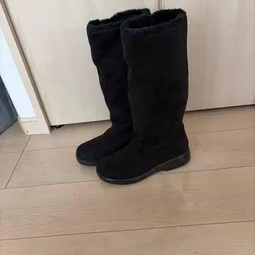 탑 드라이 롱 부츠 23.5cm 블랙