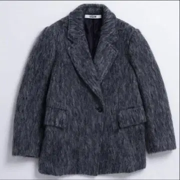 VEQUM 샤기 자켓 코트