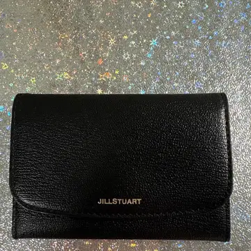 JILLSTUART 블랙 가죽 명함지갑