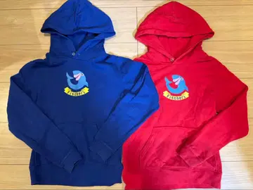 피셔즈 후드 부착 맨투맨 후드티 파랑