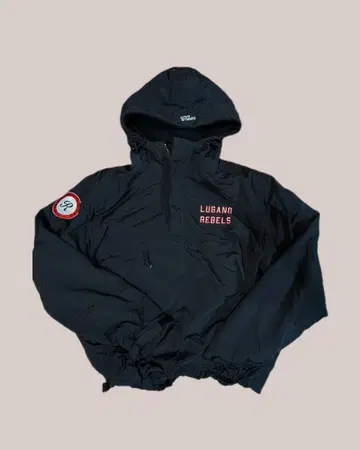 해외 구제 의류 블루종 방한 하프 지퍼 남성용 M