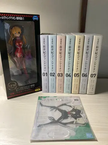 에반게리온 애장판 전권 아스카 피규어 아크릴 스탠드 사키엘