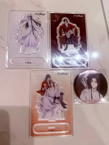 천관사복 제비뽑기당 A상 세트 아크릴 스탠드 + 캔뱃지 화성 사련 화련