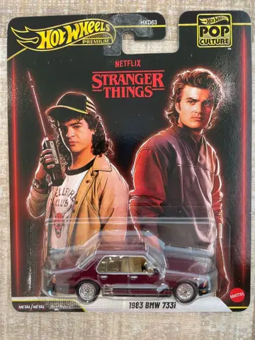 핫휠 팝 컬처 기묘한 이야기 BMW 733i
