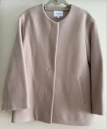 BEAUTY&YOUTH 뷰티 앤 유스 노카라 코트 M