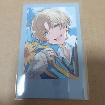 니지산지 엑스 알비오 생일 굿즈 폴라로이드풍 카드