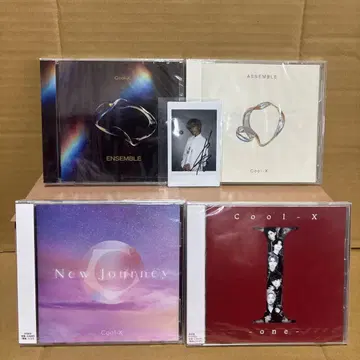미개봉 새상품 Cool-X CD 하기 료스케 친필 사인 폴라로이드 덤