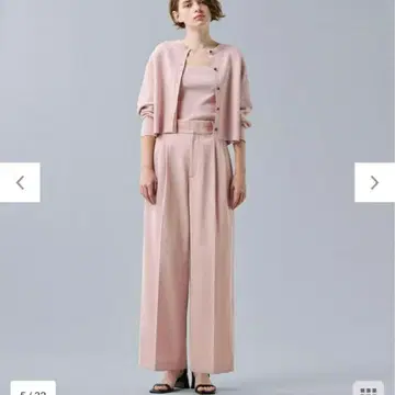 uncrave 스트레치 컬러 트윌 와이드 팬츠 온워드