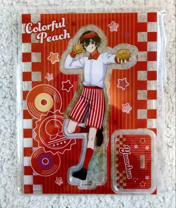 컬러풀 피치 아크릴 스탠드 유안 군 다이너