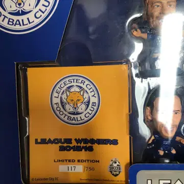 레스터 시티 FC 리그 우승 피규어 세트 2015/16