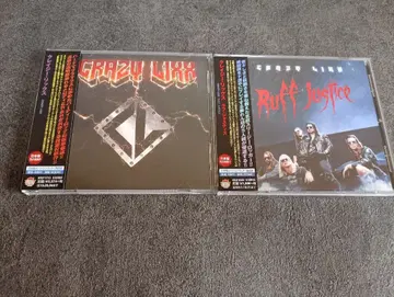 레어 Crazy Lixx 새상품급 앨범 2장 세트 일본반