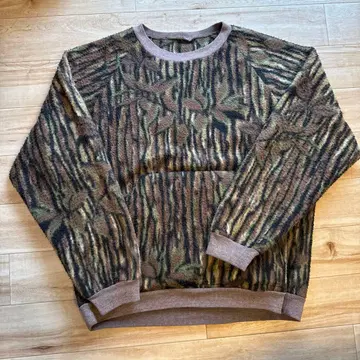 카모플라쥬 프리 스트레이너 카모 무늬 보아 맨투맨