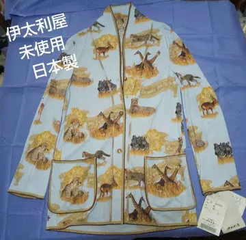 이타리야 동물 패턴 얇은 소재 코트 9호